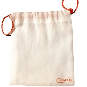 Coach Small Jewelry Pouch/Dustbag NWOT